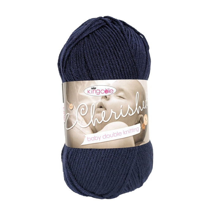 King Cole Cherished DK Yarn in Atlantic Blue - 3505 - 100g Ball of Double Knitting Wool