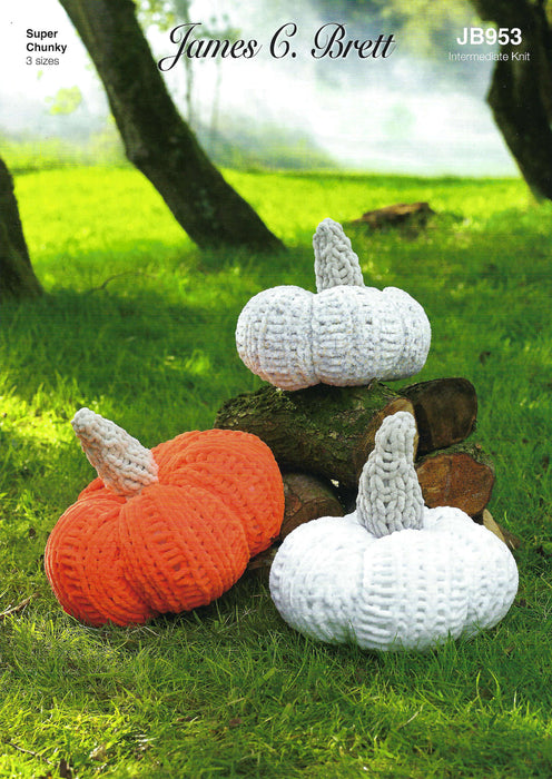 James C Brett JB953 Halloween Pumpkins Knitting Pattern